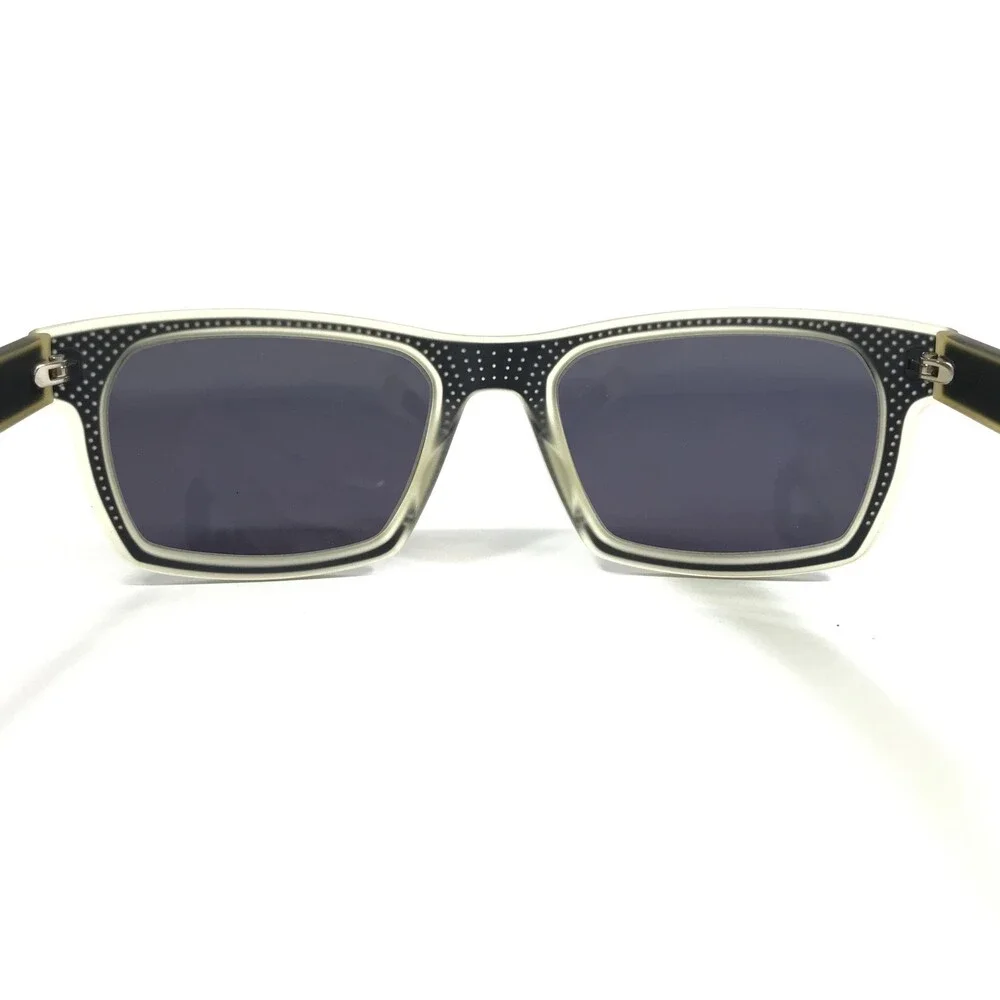 OGI Sunglasses 8059/1586 Dark Navy Frames with Blue Flash Mirrored Grey Lenses